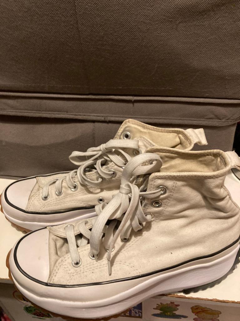 Converse all stars shoes, Wit, Ophalen of Verzenden, Sneakers of Gympen, Gedragen