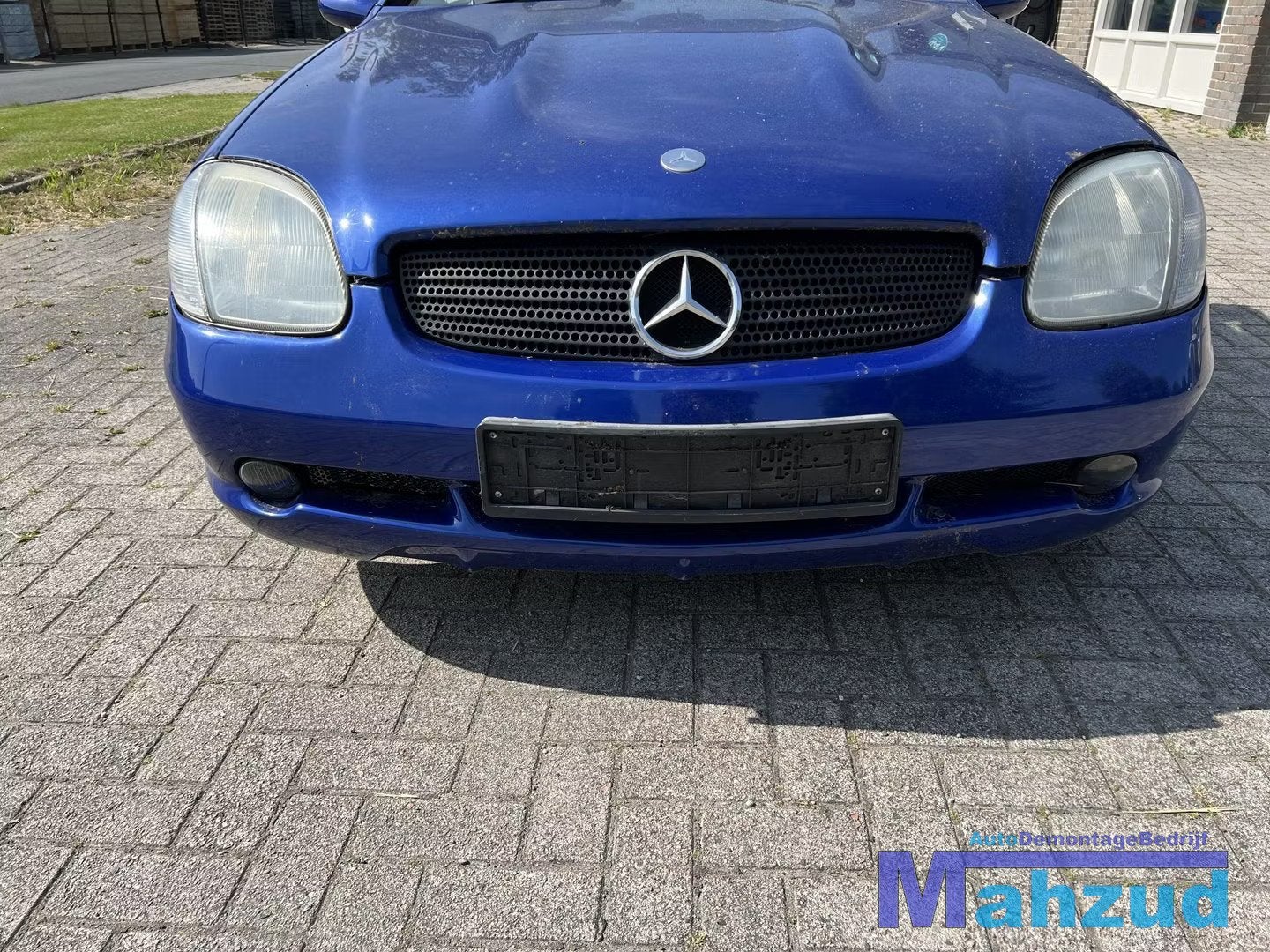 MERCEDES SLK R170 Blauw 352 AMG PAKKET BUMPER Zijskirt, Gebruikt, Mercedes-Benz AG, Mercedes-Benz, Ophalen of Verzenden