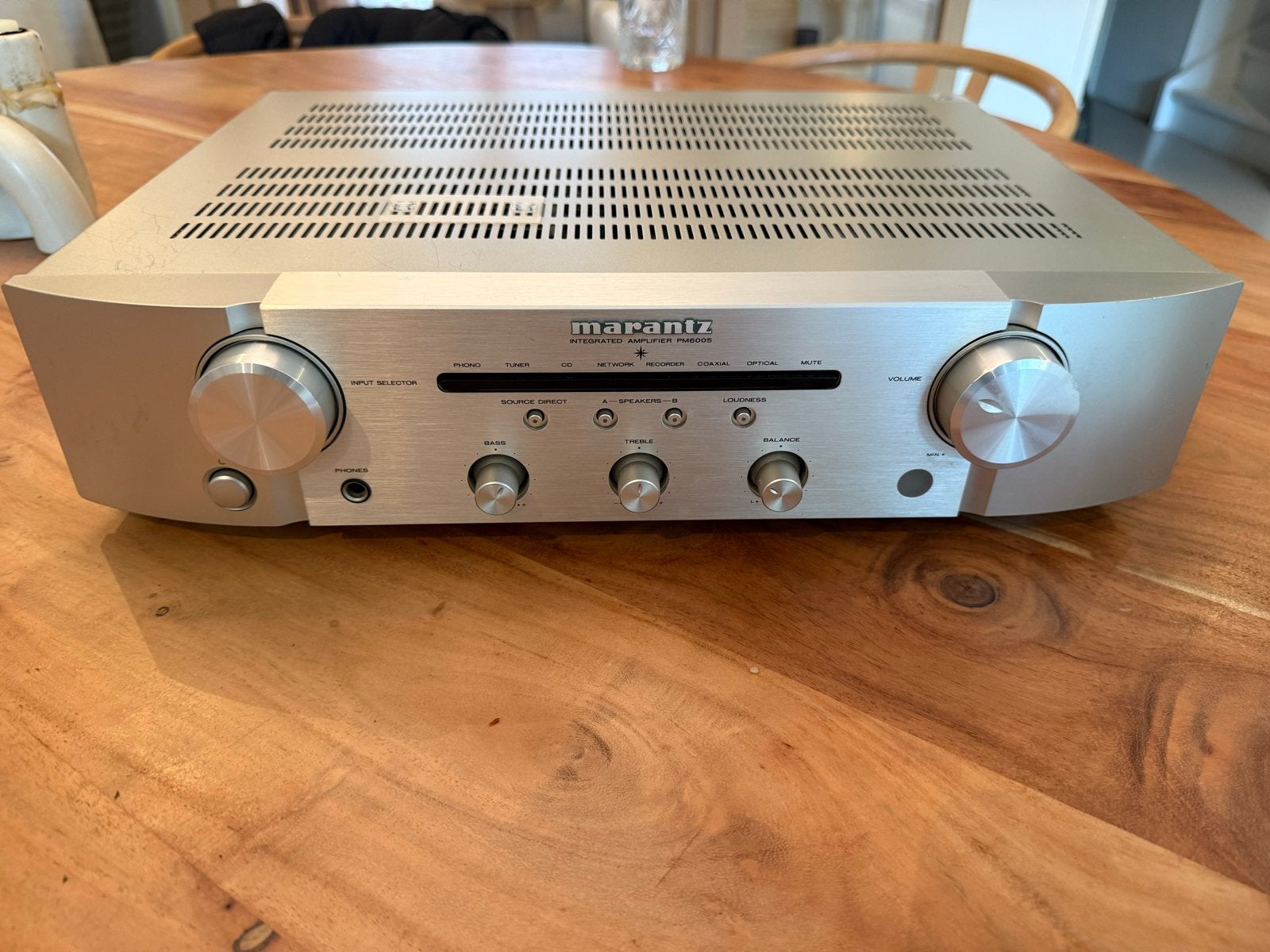 Marantz PM6005 Geïntegreerde Versterker - Zo goed als nieuw, Zo goed als nieuw, 120 watt of meer, Stereo, Ophalen