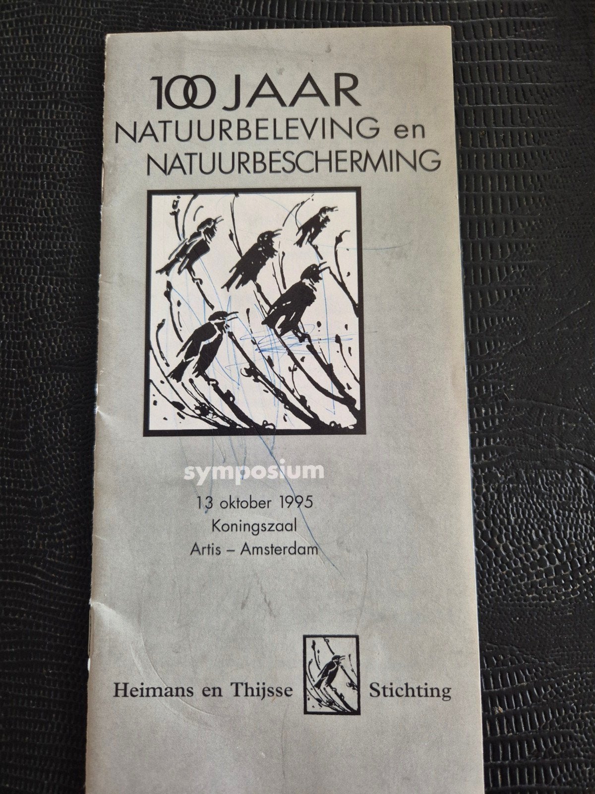 100 Jaar Natuurbeleving en Natuurbescherming Symposium, Ophalen of Verzenden, Zo goed als nieuw, Natuur algemeen, Heimans en Thijsse Stichting
