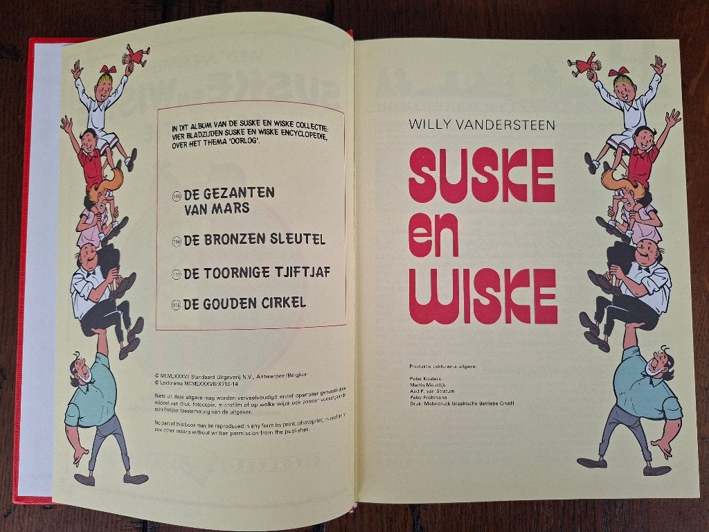 Suske en Wiske Collectie 4 verhalen o.a De gezanten van Mars, Boeken, Willy Vandersteen, Eén stripboek, Ophalen of Verzenden, Zo goed als nieuw