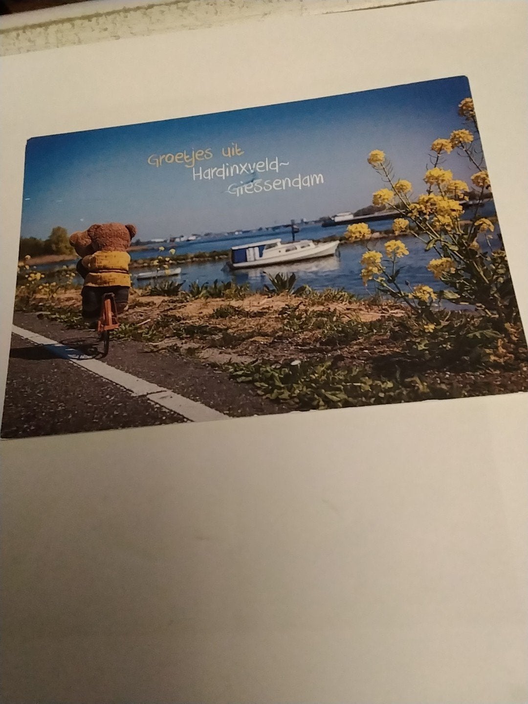 Ansichtkaart Groetjes uit Hardinxveld-Giessendam, Ophalen of Verzenden, 1980 tot heden, Gelopen, Zuid-Holland