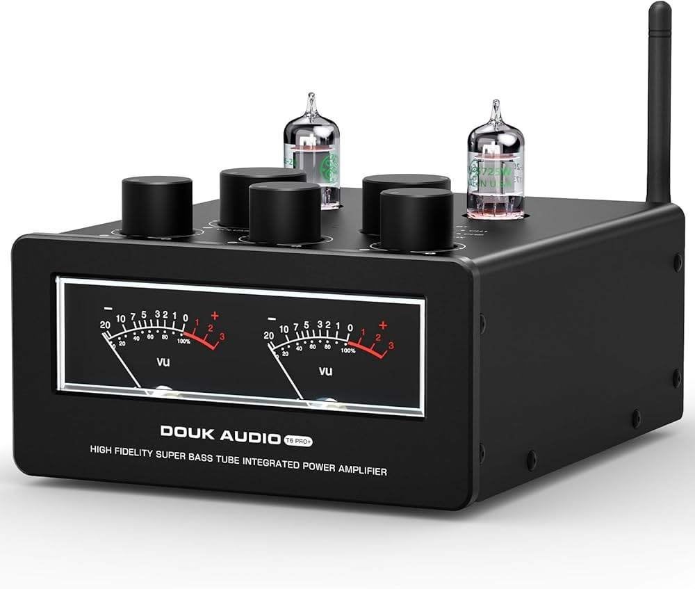 Douk Audio T6PRO HIFI TPA3255 Bluetooth Tube Amplifier with, Ophalen of Verzenden, Overige merken