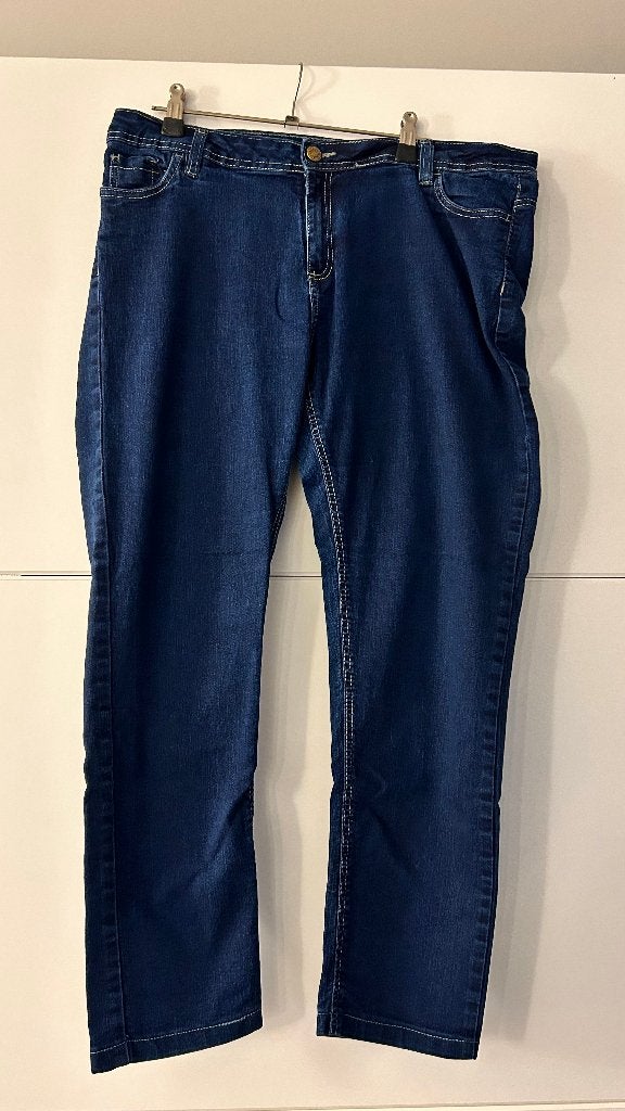 True Spirit donkerblauwe jeansbroek, Kleding | Dames, Spijkerbroeken en Jeans, Blauw, Ophalen of Verzenden, W33 - W36 (confectie 42/44)