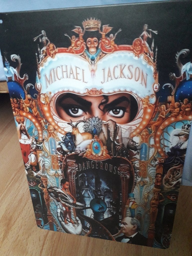 Michael Jackson poster-plaat, Verzamelen, Ophalen of Verzenden, Zo goed als nieuw, Poster, Artwork of Schilderij