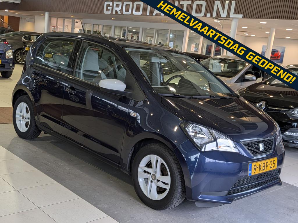 SEAT Mii 1.0 @Mii Airco, Stuurbekrachtiging (bj 2013), Auto's, Voorwielaandrijving, Euro 5, Stof, Gebruikt