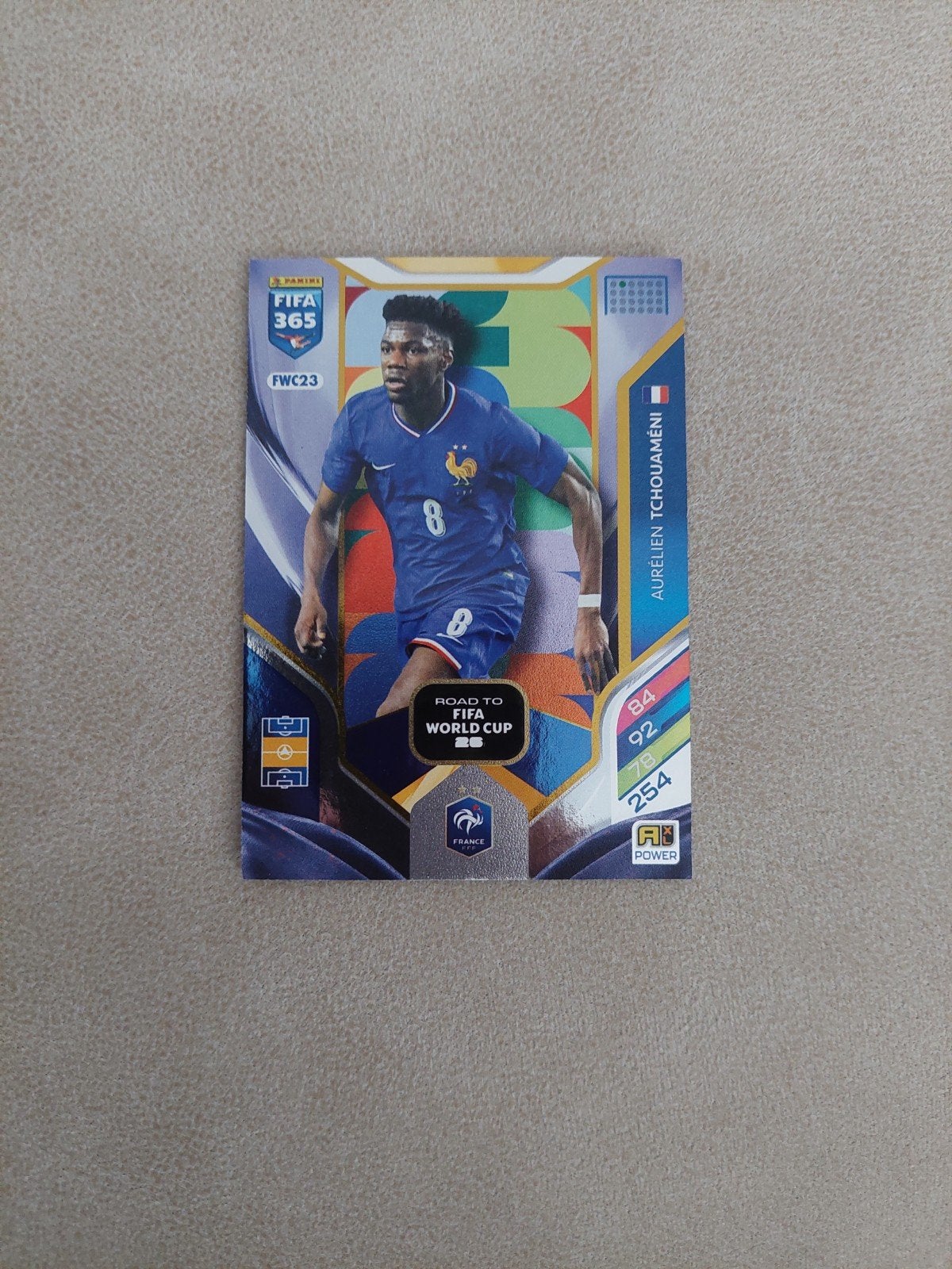 Aurélien Tchouaméni Panini FIFA 365 FWC23 Voetbalkaart, Ophalen of Verzenden, Zo goed als nieuw, Buitenlandse clubs, Spelerskaart