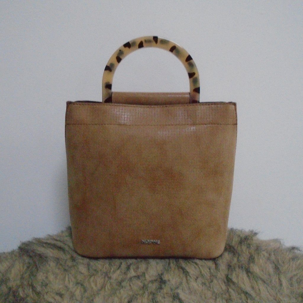 Parfois bucket tas handtas camel nieuw/ongebruikt, Verzenden, Nieuw, Bruin, Handtas