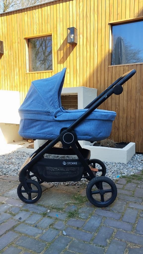 Stokke Beat 2 in 1 kinderwagen met reiswieg, Kinderen en Baby's, Kinderwagens en Combinaties, Gebruikt, Met reiswieg, Ophalen