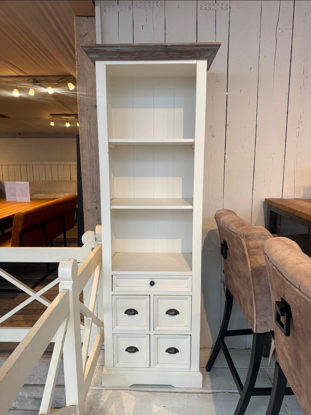 Fleur boekenkast Tower living, Ophalen, 25 tot 50 cm, 50 tot 100 cm