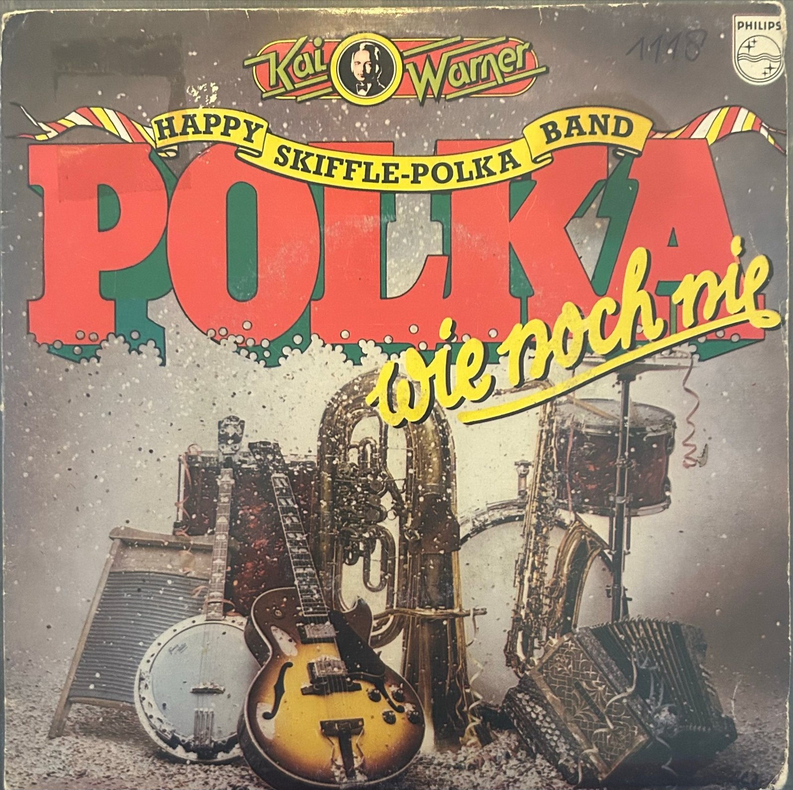 Kai Warner Happy Skiffle-Polka Band - Polka wie noch nie, Gebruikt, Originele persing, EP, 12 inch