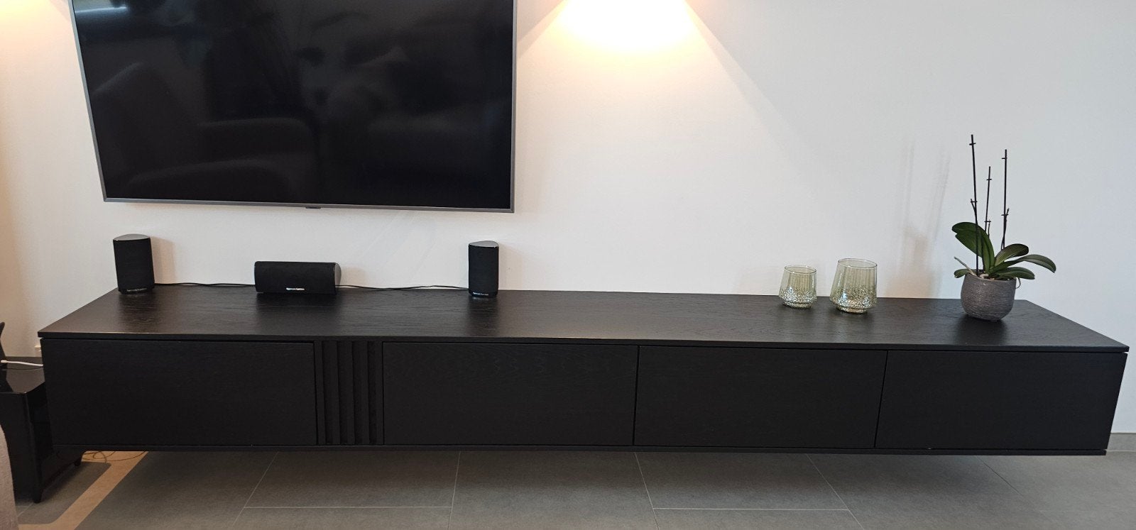 Tv Meubel Viola Goossens, Ophalen, Nieuw, 200 cm of meer, Minder dan 100 cm
