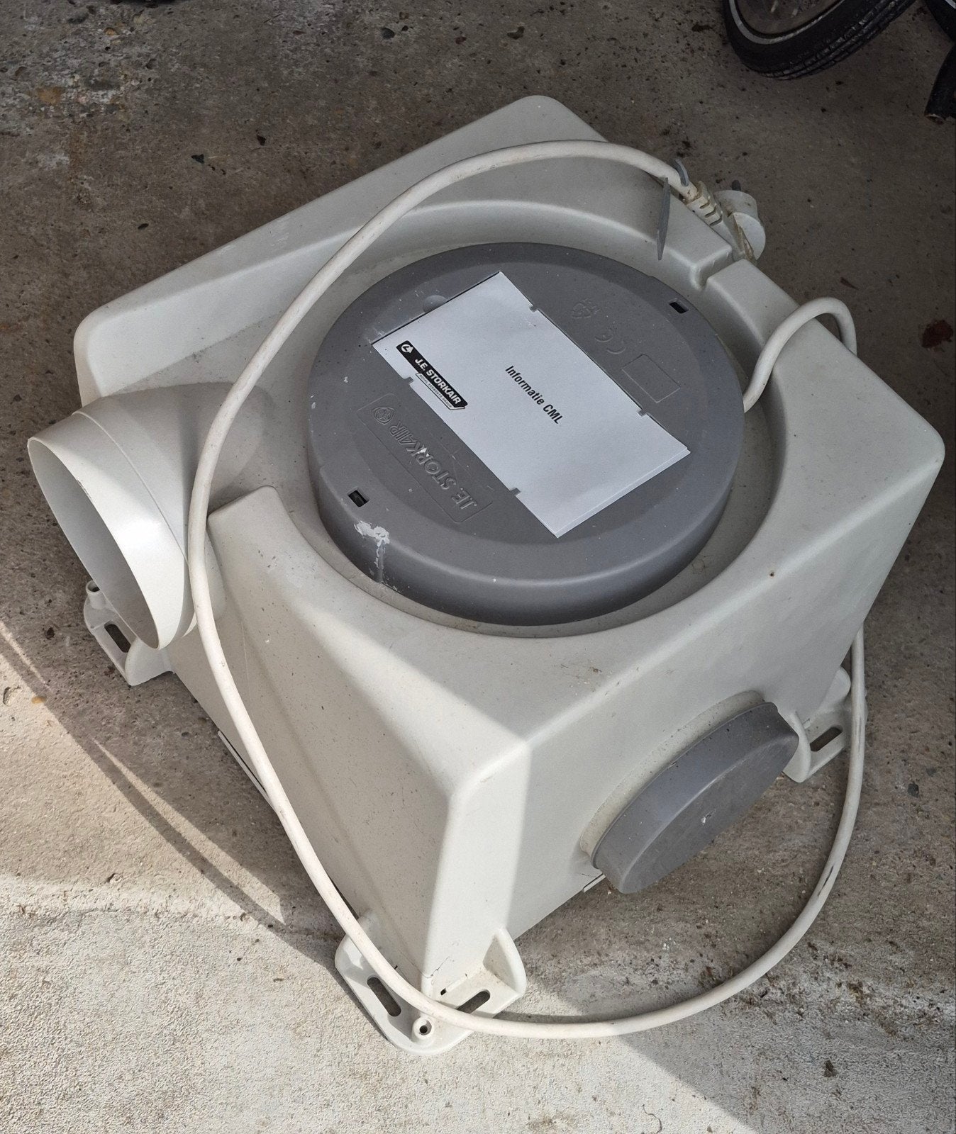 J.E. StorkAir Ventilator/Afzuiger z.g.a.n., Ophalen, Gebruikt, Ventilator en Afzuiger