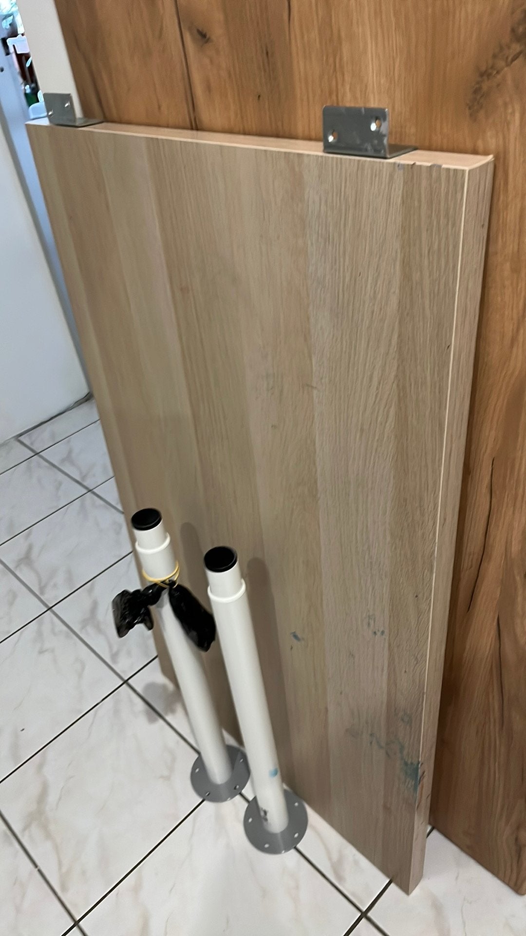 Ikea Olov/ linmon bureau excl kast, Ophalen, Tafelpoot, Gebruikt, 50 tot 100 cm
