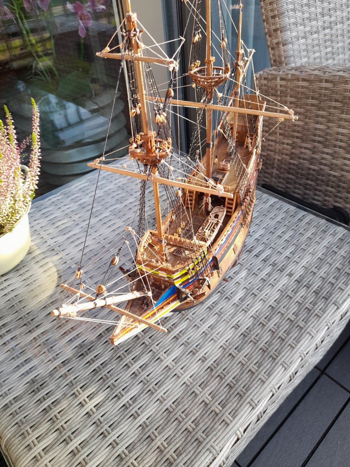 Prachtig houten model van de Mayflower, Ophalen, Nieuw, 1:50 tot 1:200, Overige merken