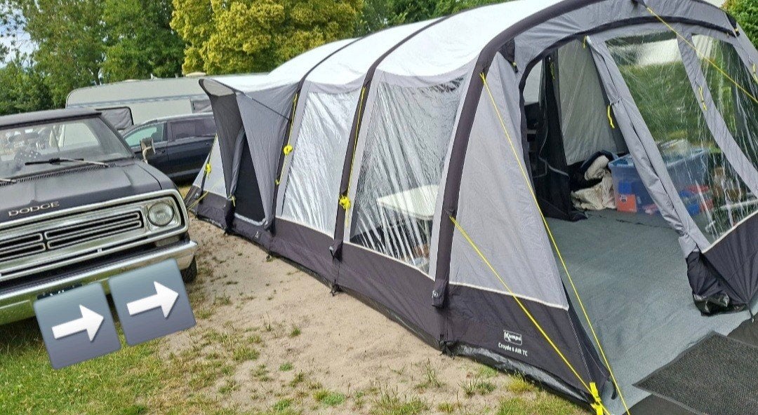 Prachtige 6 persoons Z.G.A.N.Tent, Ophalen