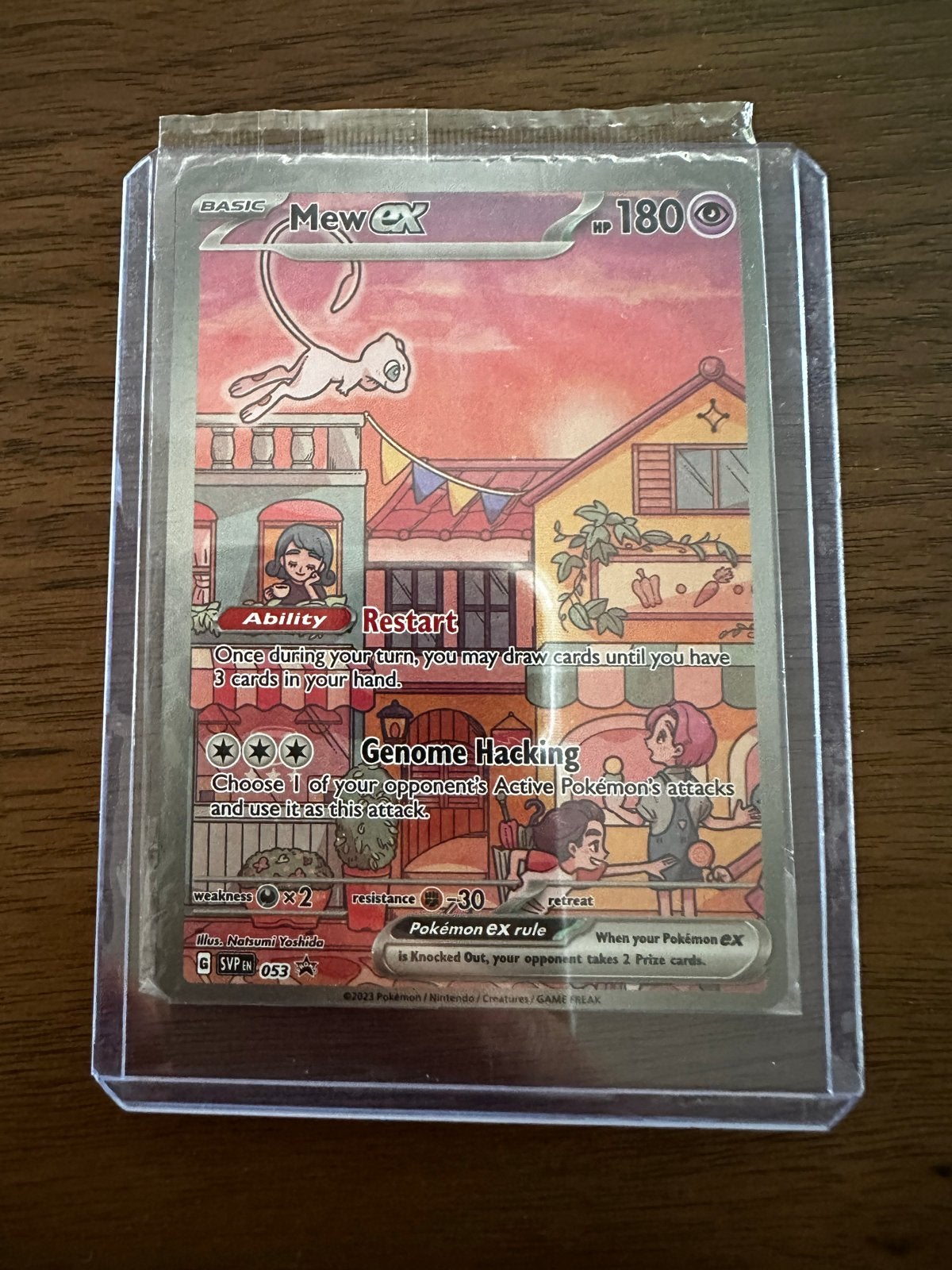 Mew ex 053 UPC Promo Sealed, Ophalen of Verzenden, Zo goed als nieuw, Losse kaart