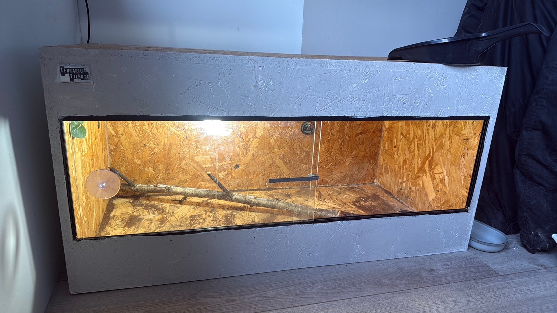 Terrarium 100x50x50, Dieren en Toebehoren, Reptielen en Amfibieën | Toebehoren, Ophalen, Zo goed als nieuw
