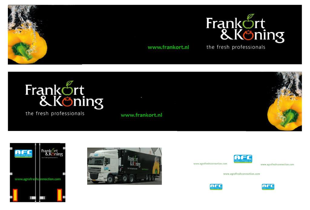 Vrachtauto decal 1:50 AFC Logistics - Frankort & Koning (2), Verzenden, Nieuw, Bus of Vrachtwagen, Overige merken