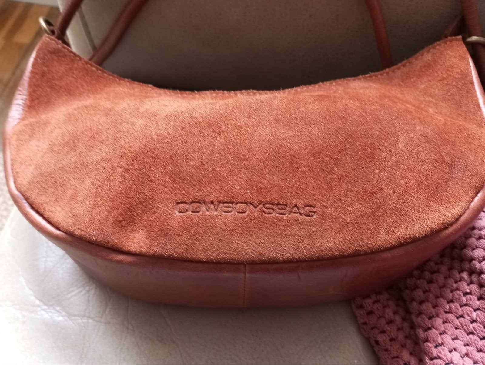 Cowboysbag " Dapper Maentje", Ophalen of Verzenden, Nieuw, Bruin, Handtas