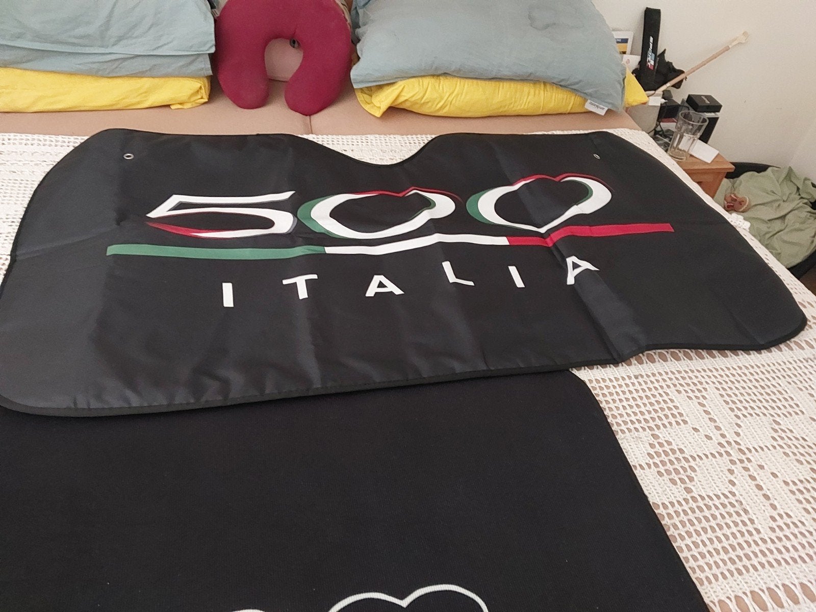 Kofferbakmat en zonnescherm voor Fiat 500 en 500X, Ophalen of Verzenden, Zo goed als nieuw