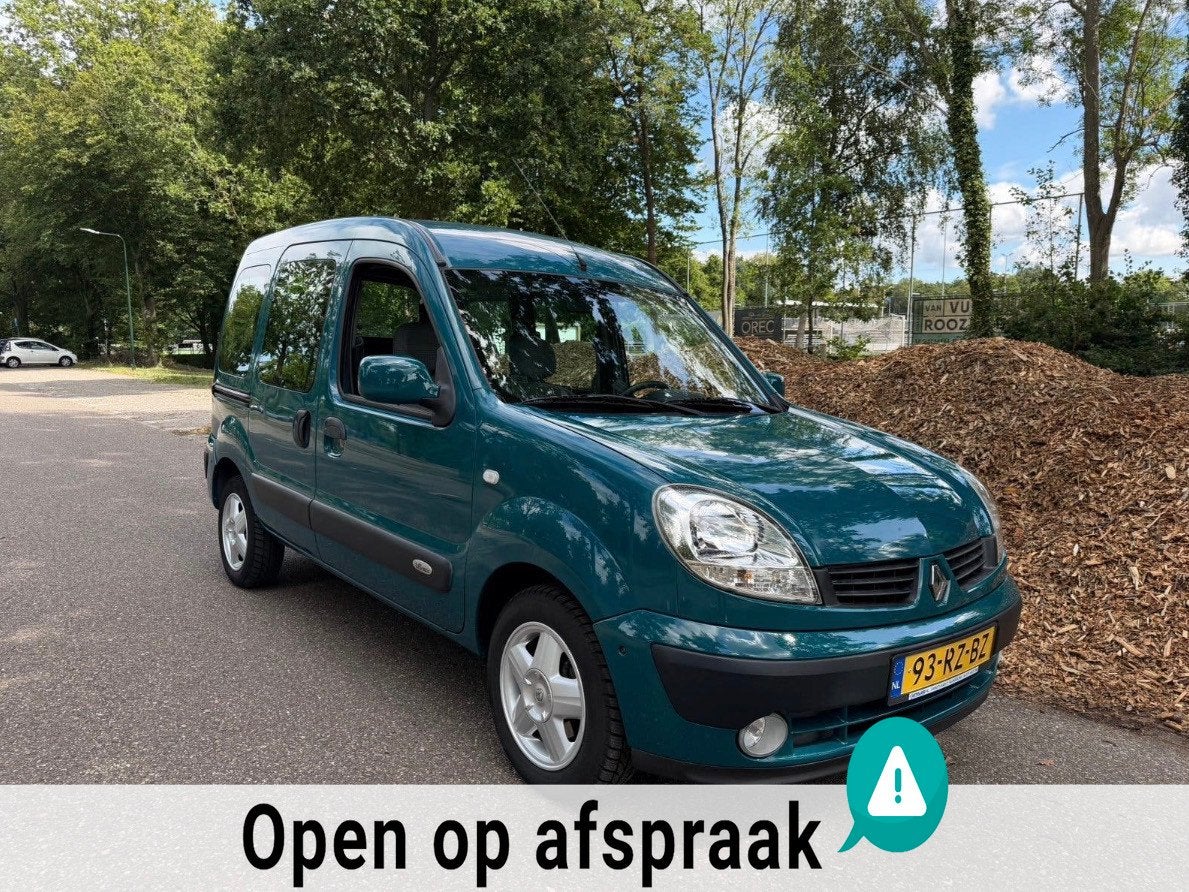 Renault Kangoo 1.6-16V Privilège / ROLSTOEL VERVOER / BIERM, Auto's, Stof, Gebruikt, 49 €/maand, Bedrijf