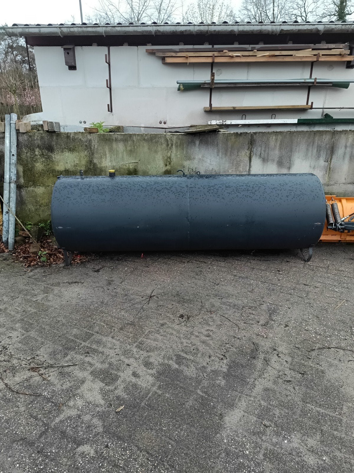 Opslagtank - watertank - dieseltank - brandstoftank-brandton, 150 liter of meer, Ophalen, Zo goed als nieuw, Metaal