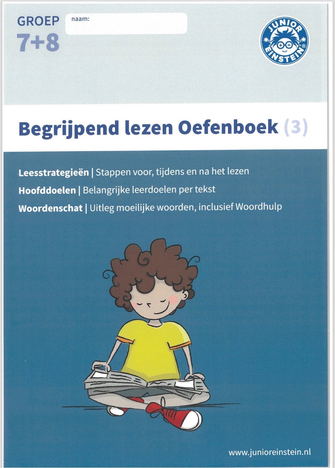 Digitaal Junior Einstein Begrijpend lezen (1, 2, 3) Groep 7, Boeken, Ophalen, Zo goed als nieuw, Overige niveaus, Nederlands
