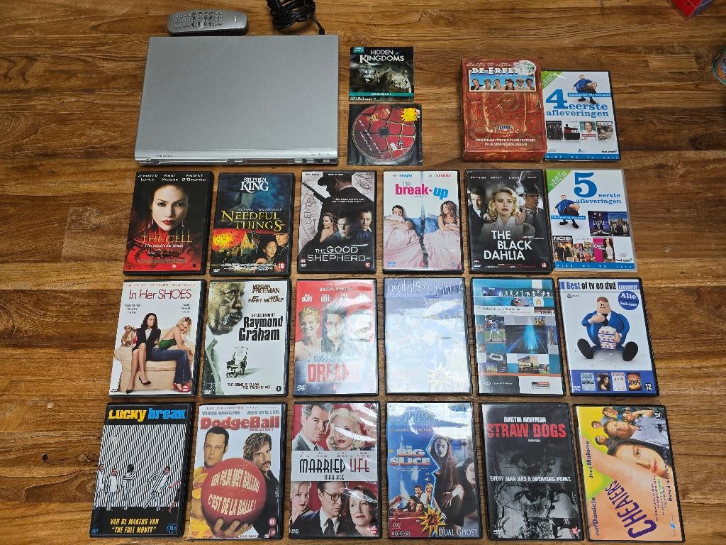 Philips DVD-speler / Philips DivX-speler met 22 gratis Dvd's, Ophalen of Verzenden, Gebruikt, Dvd-speler, Philips