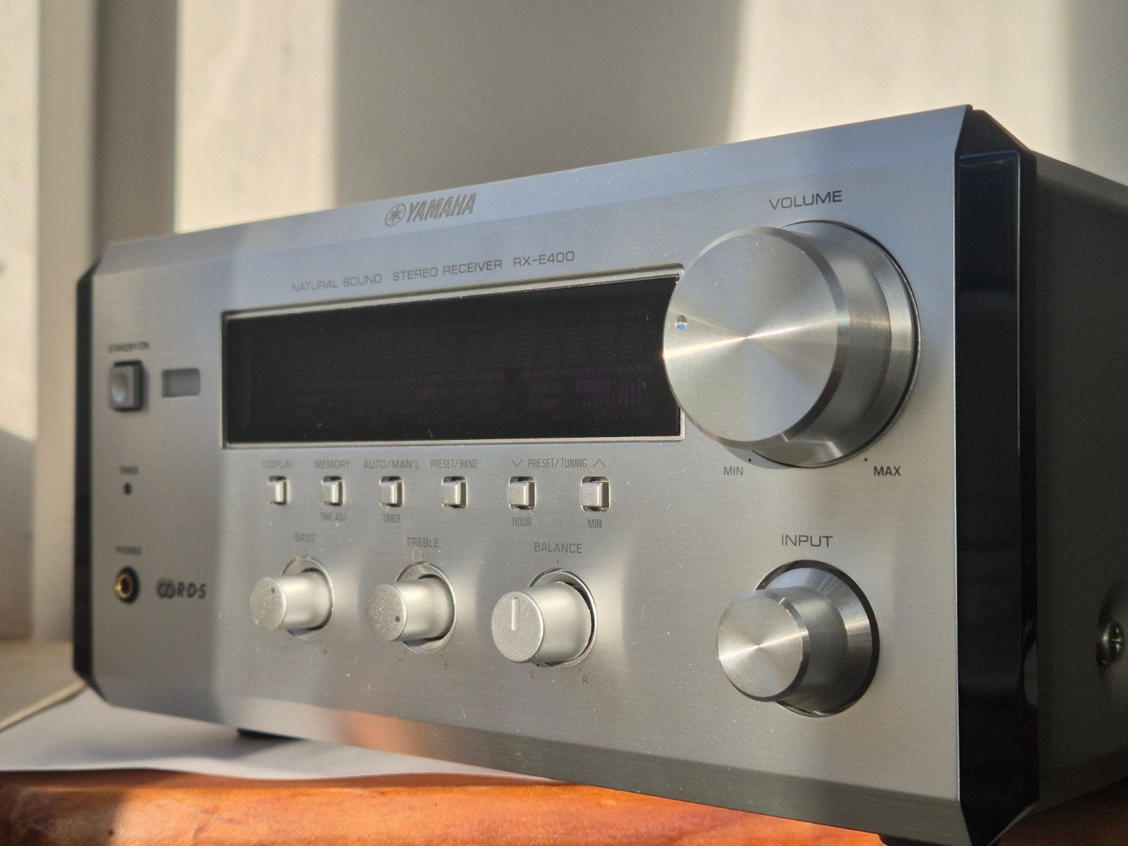 Yamaha RX-E400 Natural Sound Stereo Receiver -Werkt Volledig, Ophalen of Verzenden, Yamaha