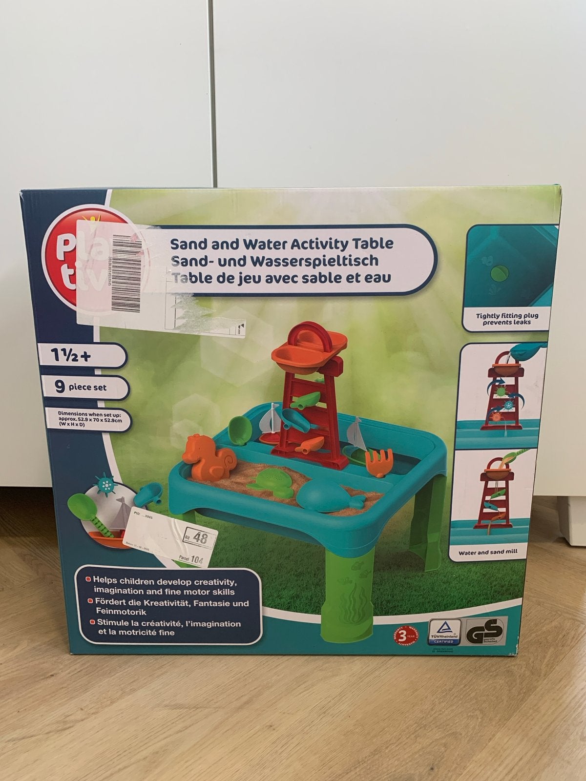 Playtive Zand- en Watertafel - 9-delige set, Ophalen of Verzenden, Nieuw