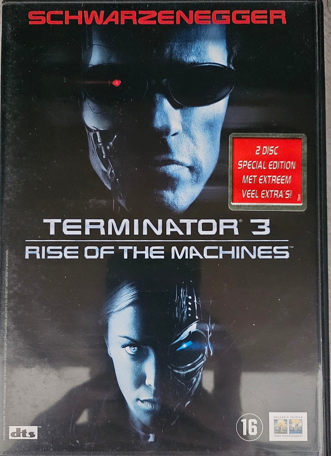 Terminator 3: rise of the machines (2003)., Vanaf 16 jaar, Ophalen of Verzenden, Zo goed als nieuw, Science Fiction