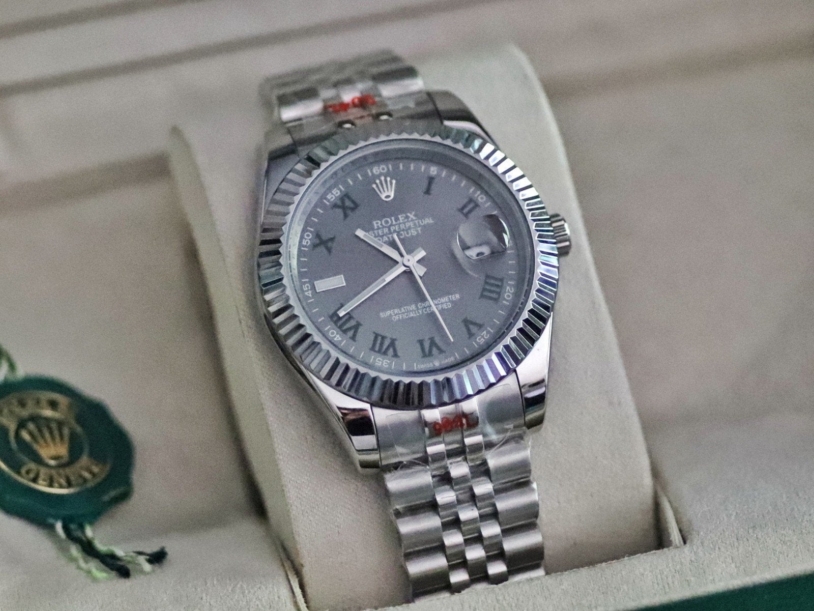 Rolex Datejust 41mm Wimbledon, Staal, Polshorloge, Nieuw, Ophalen of Verzenden