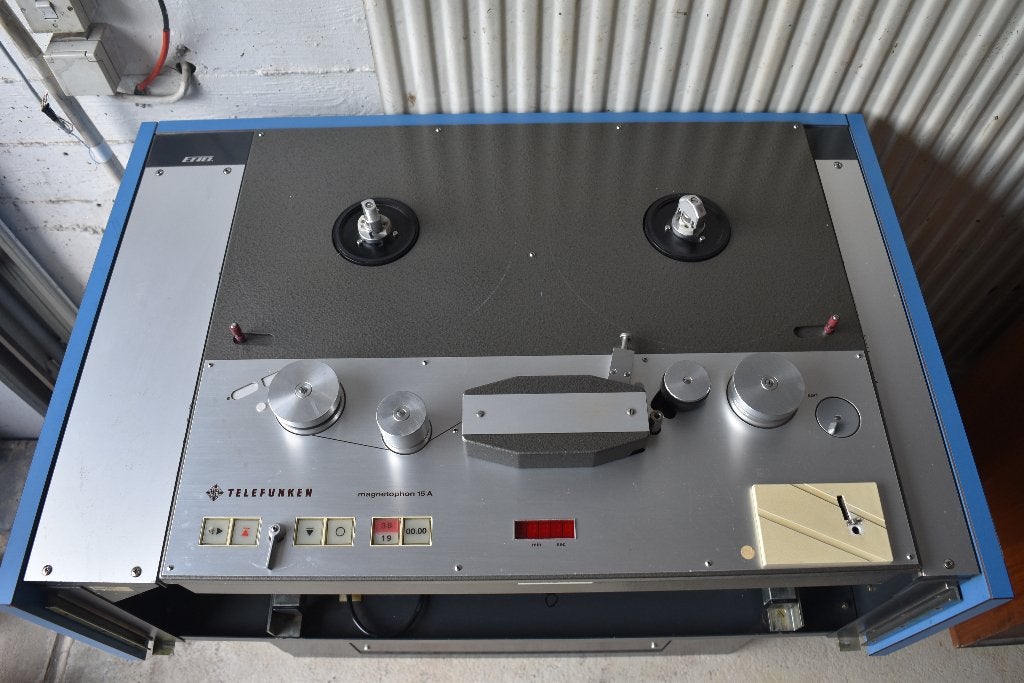 Telefunken M 15A Magnetophon Bandrecorder Studiotaperecorder, Ophalen of Verzenden, Bandrecorder