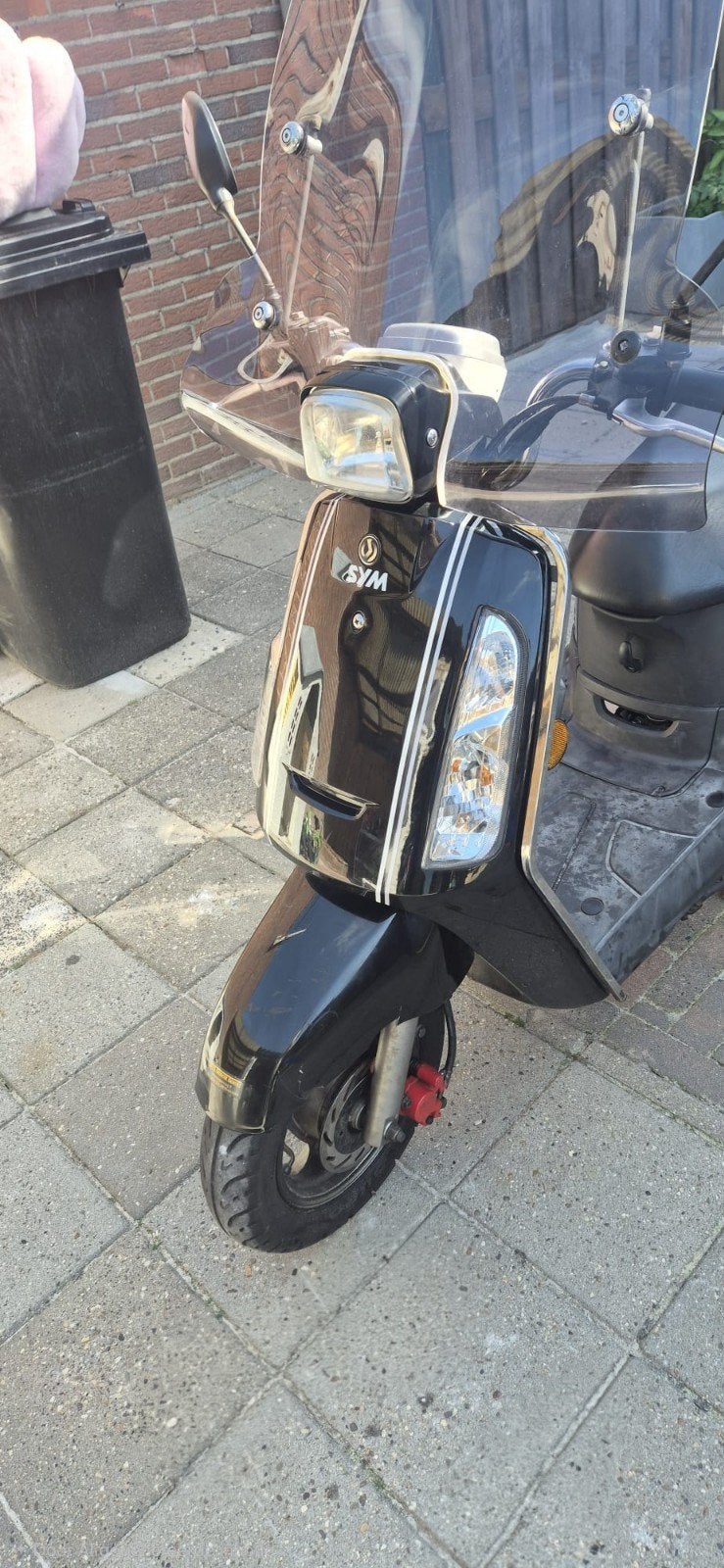 Sym tonik Scooter - Zwart, Ophalen, Gebruikt, Overige modellen, Benzine