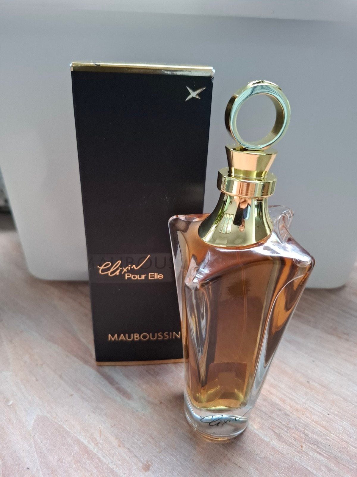 Mauboussin Elixir Pour Elle Eau de Parfum 100 ml., Ophalen of Verzenden, Zo goed als nieuw