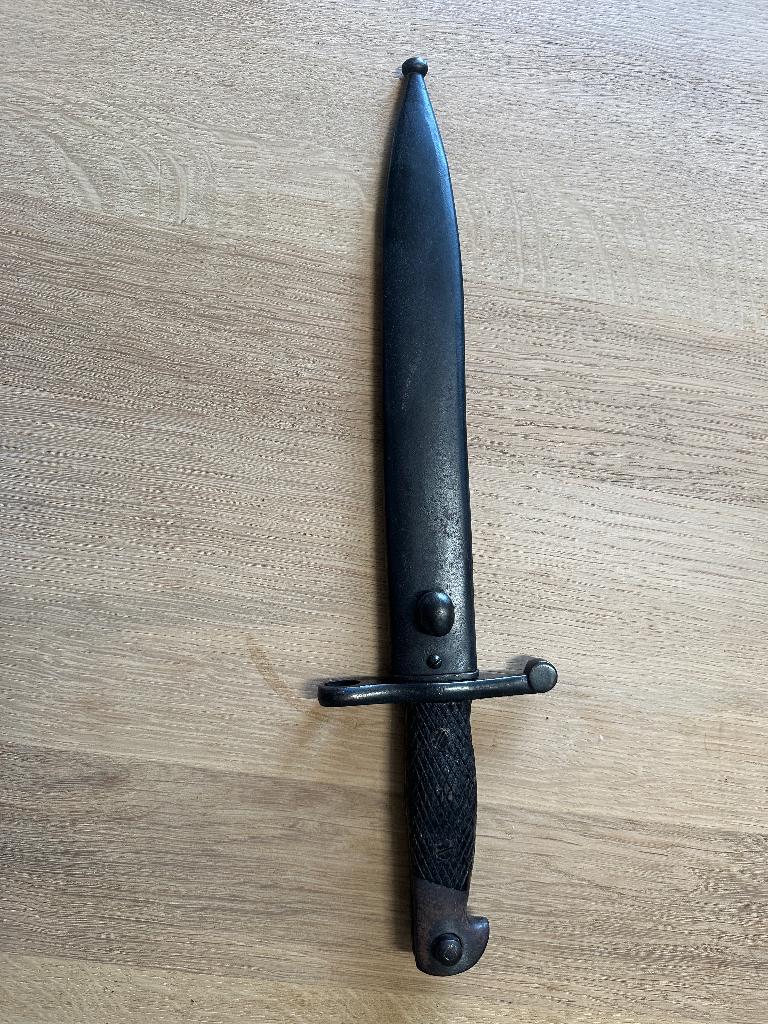 Bajonet Spaans M1941, Verzamelen, Militaria | Algemeen, Ophalen, Landmacht, Overige gebieden, Mes of Dolk