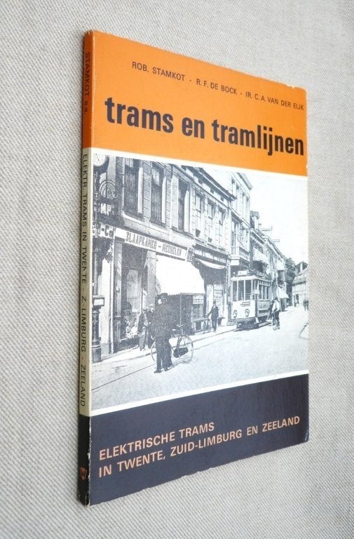 Trams tramlijnen Electrische Twente zuid Limburg Zeeland., Verzamelen, Ophalen of Verzenden, Gebruikt, Tram, Boek of Tijdschrift