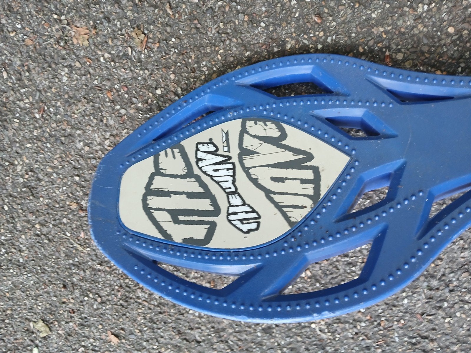 Waveboard - Blauw - Gebruikt, Sport en Fitness, Skateboarden, Ophalen, Gebruikt, Waveboard, Longboard