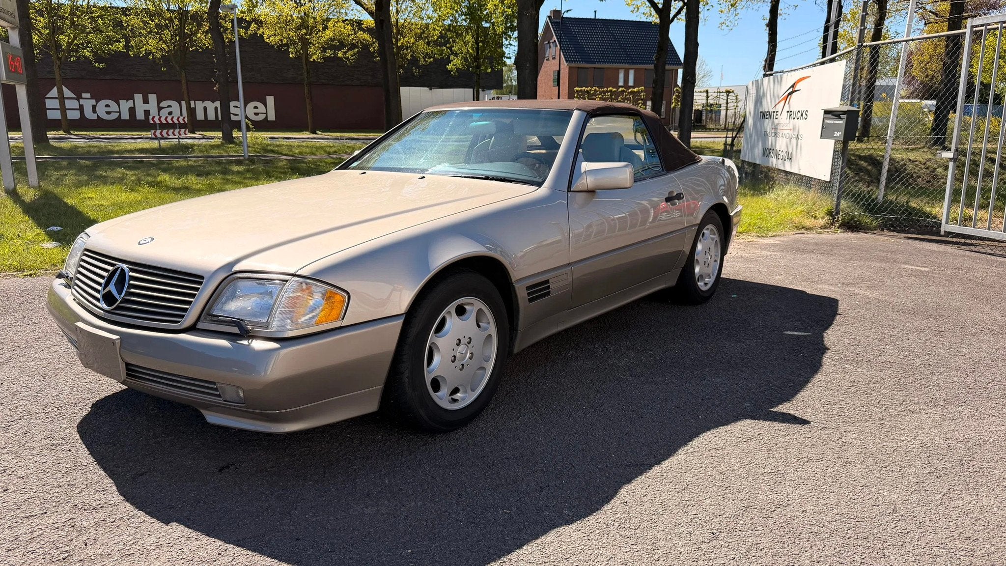 Mercedes-Benz SL-Klasse SL 500 convertible (bj 1995), Automaat, Overige brandstoffen, Beige, 2 stoelen
