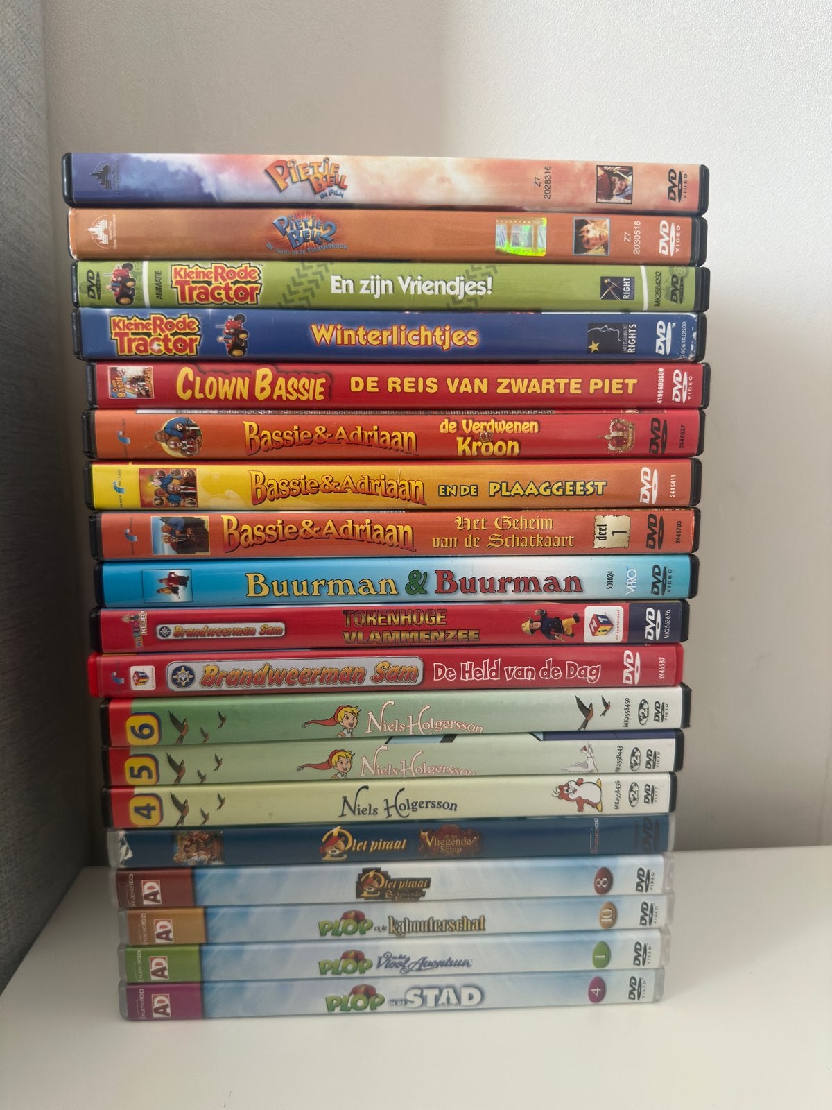 Pietje bell bassie en adriaan buurman en buurman plop dvds, Cd's en Dvd's, Dvd's | Kinderen en Jeugd, Alle leeftijden, Ophalen of Verzenden