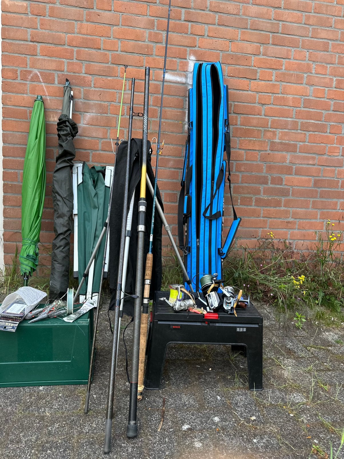 Hengelsport vis, Ophalen, Zo goed als nieuw, Overige typen