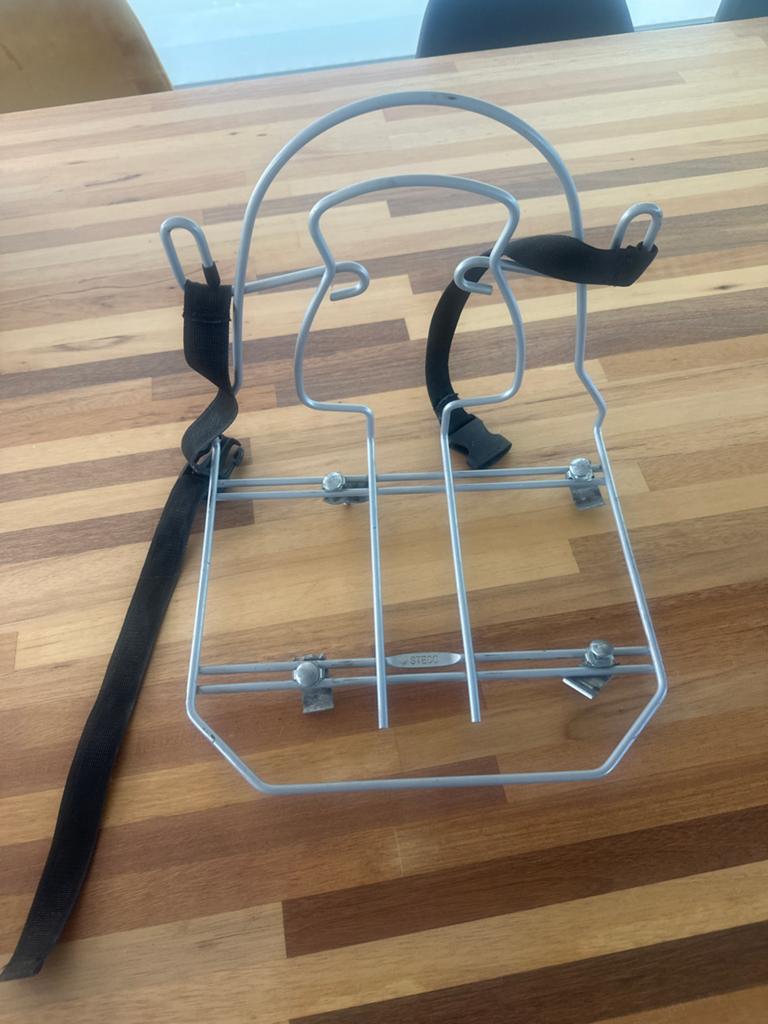 Gratis Steco Rugtasdrager voor fiets, Ophalen, Gebruikt