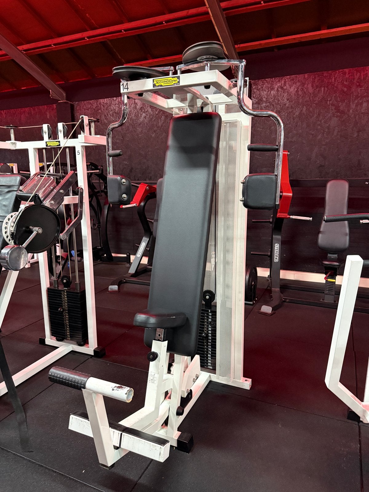 Fitness apparaten compleet - Sterling & Technogym, Ophalen, Gebruikt, Krachtstation, Borst