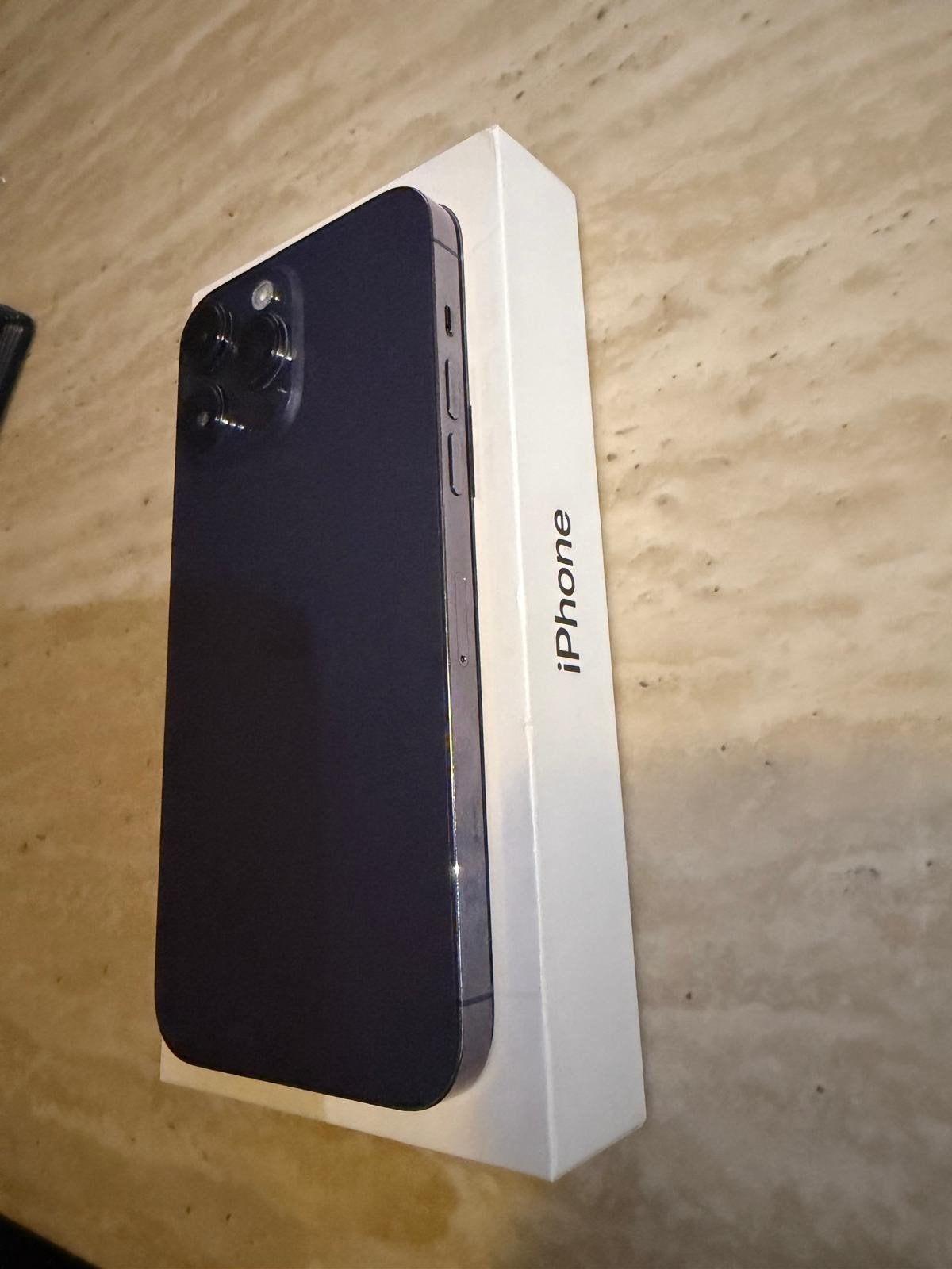 iPhone 14 Pro Max Dieppaars 128GB - Zo goed als nieuw, 128 GB, Paars, Ophalen of Verzenden, Zo goed als nieuw