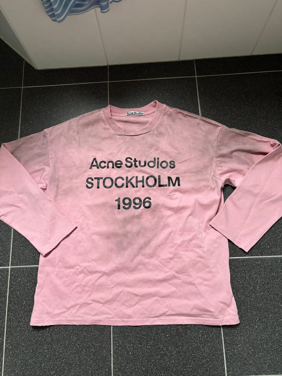 Acne Studios long sleeve - Stockholm 1996, Ophalen of Verzenden, Gedragen, Maat 38/40 (M), Roze