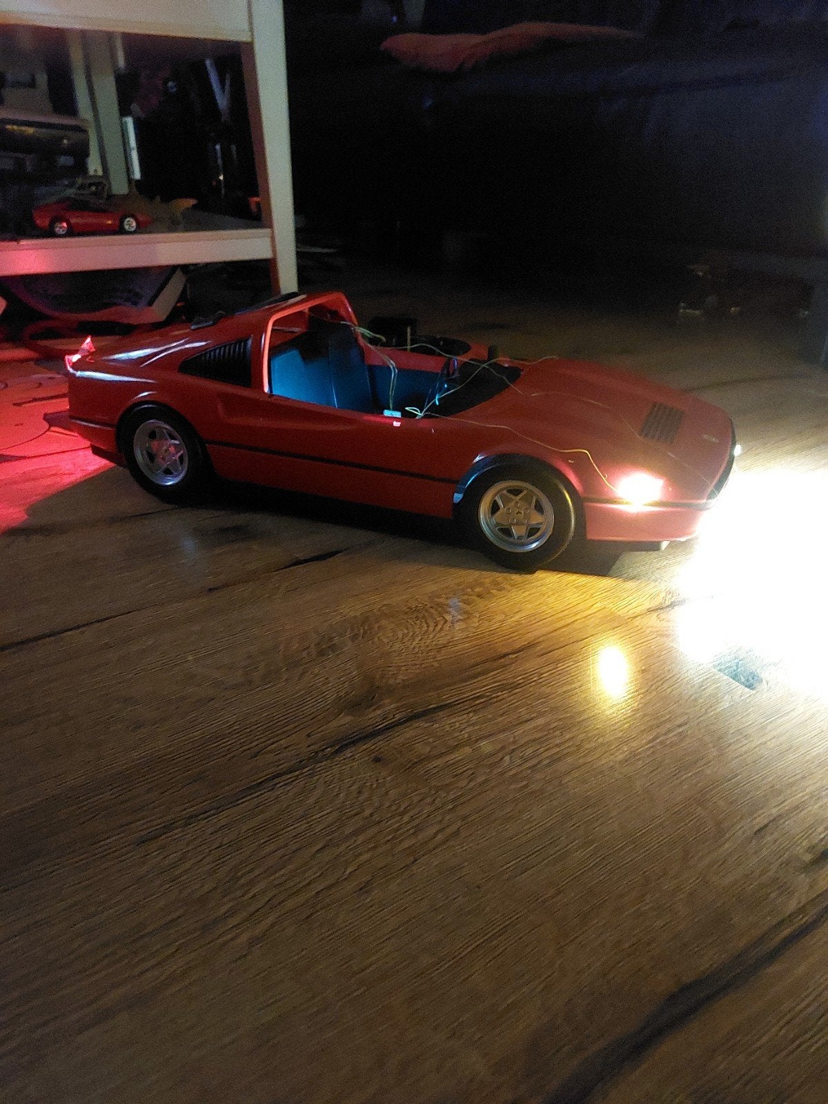 Barbie Ferrari 328 GTS 1986 van Mattel, Overige merken, Gebruikt, Auto, Groter dan 1:32