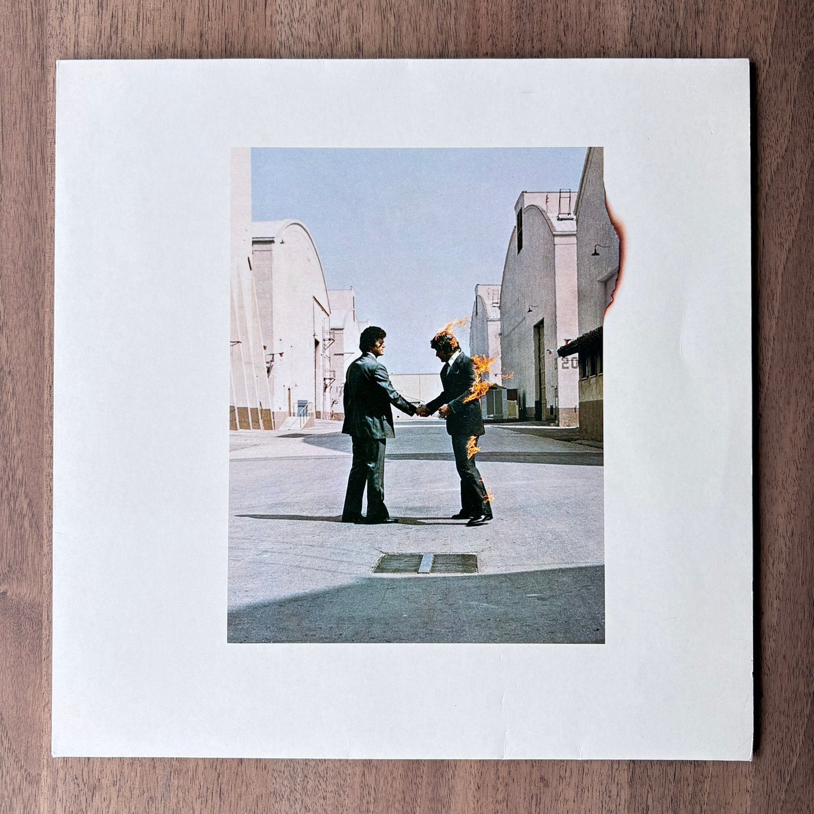 Pink Floyd - Wish You Were Here LP, Cd's en Dvd's, Ophalen of Verzenden, Gebruikt, 12 inch, Poprock