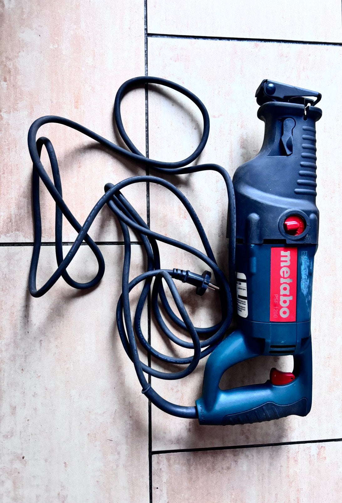 Reciprozaag metabo PAE 1200, Doe-het-zelf en Verbouw, Ophalen of Verzenden, Nieuw, 1200 watt of meer, Reciprozaag