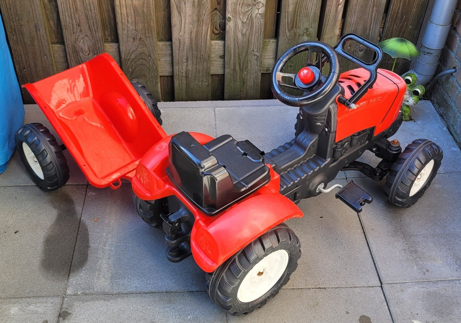 Tractor set, Ophalen, Gebruikt, Overige merken, Met kar of aanhanger